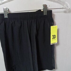 Boy's All in Motion Black Shorts